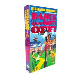 Dance your Pants Off  Richard Simmons VHS Vintage 1996